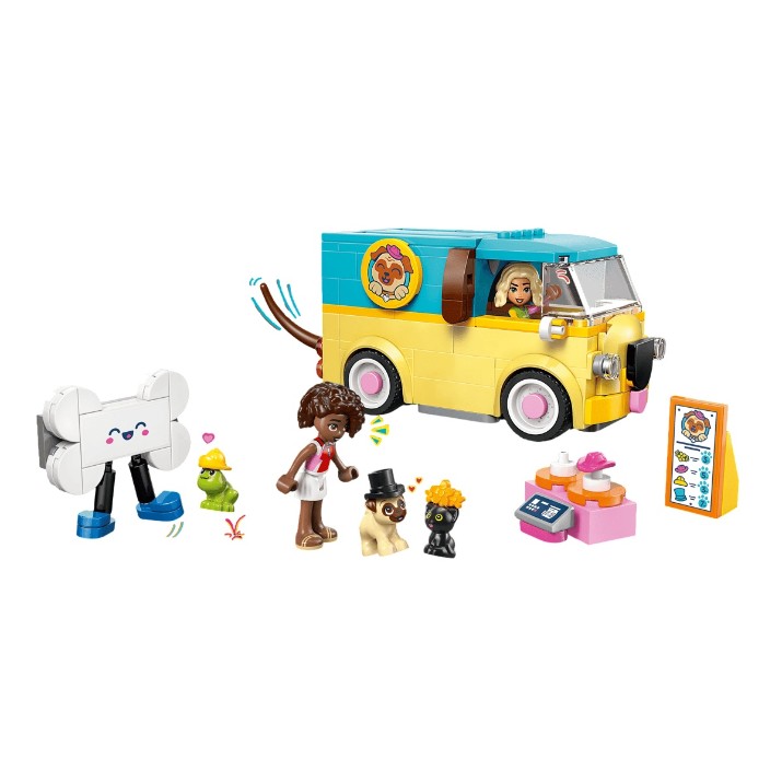 Set de construcție Lego Friends: Pet Accessories Van (42678)