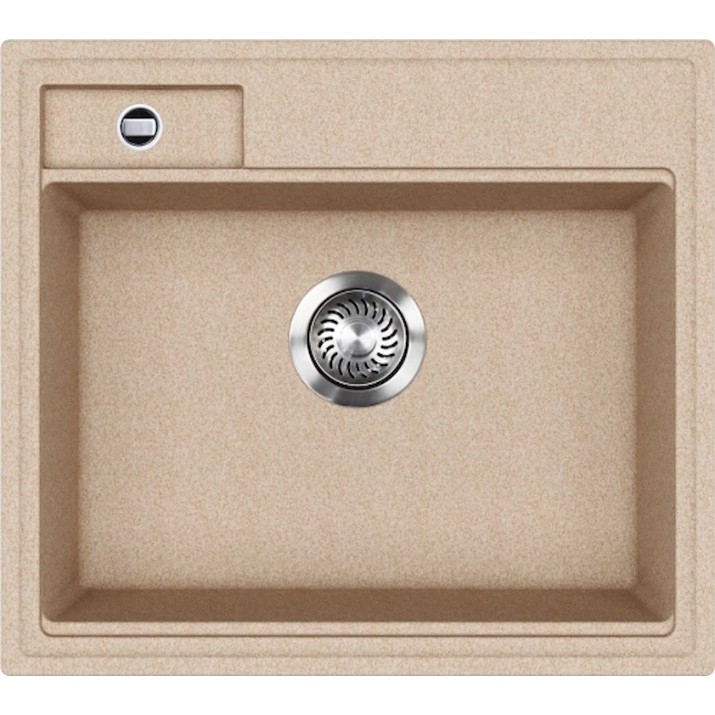 Chiuvetă de bucătărie Aquasanita Helika SQU100 Beige