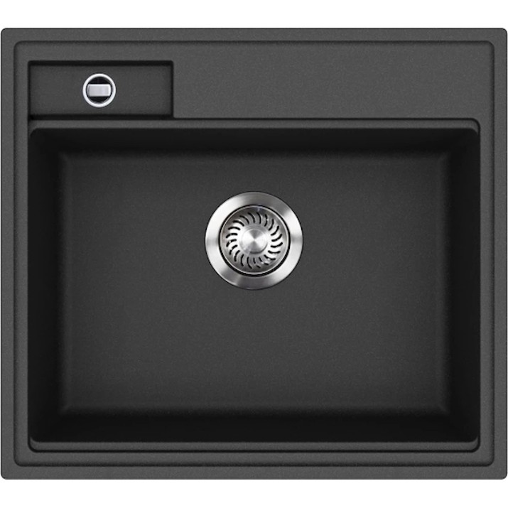 Chiuvetă de bucătărie Aquasanita Helika SQU100 Black