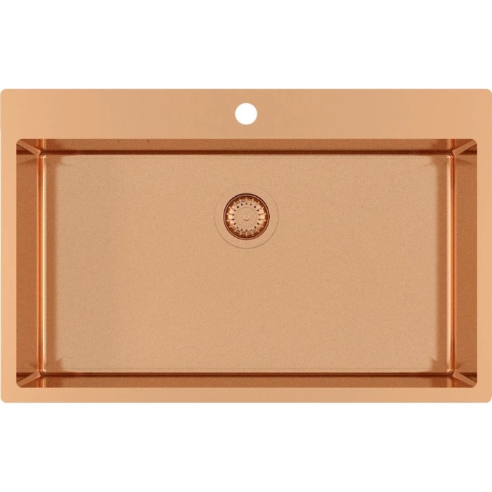 Кухонная мойка Aquasanita Helika Terra100MC Copper