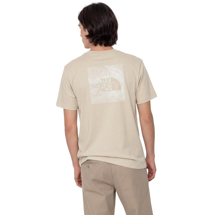 Tricou bărbătesc The North Face Box NSE Celebration Desert Stone, s.S