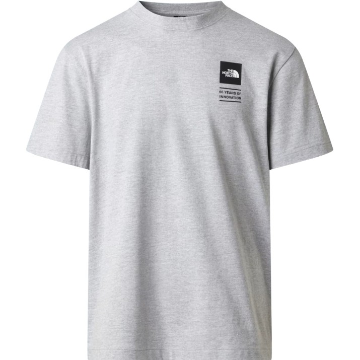 Мужская футболка The North Face Celebration Relaxed Pale Grey Heather, s.XL