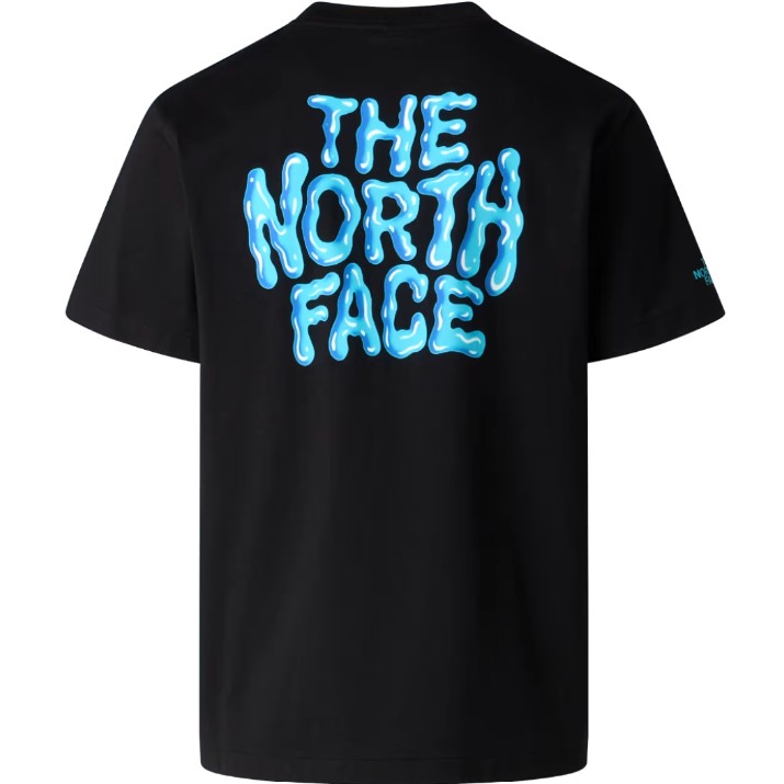 Tricou bărbătesc The North Face Drip Logo TNF Black, s.XL