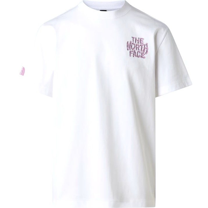Tricou bărbătesc The North Face Drip Logo TNF White, s.L