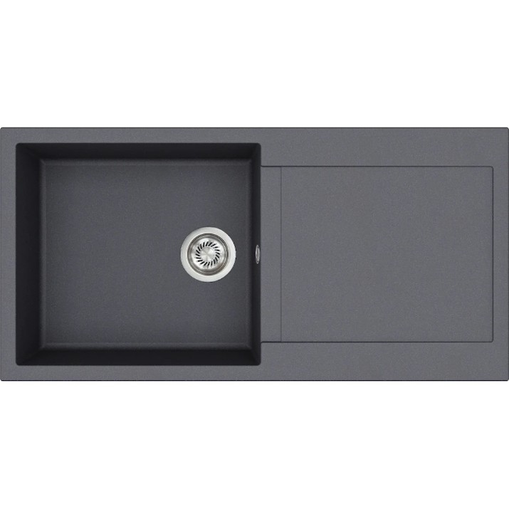 Chiuvetă de bucătărie Aquasanita Helika Tesa SQT103 Graphite