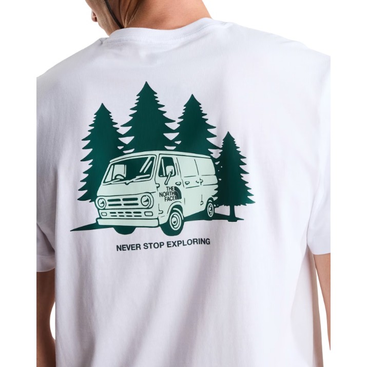 Tricou bărbătesc The North Face Van Life Relaxed TNF White, s.M