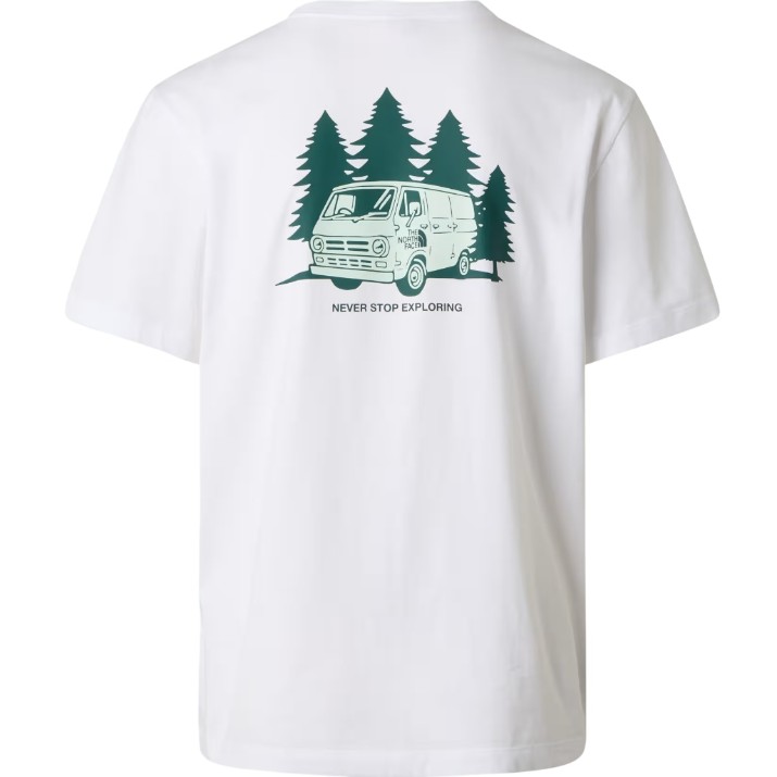 Tricou bărbătesc The North Face Van Life Relaxed TNF White, s.S