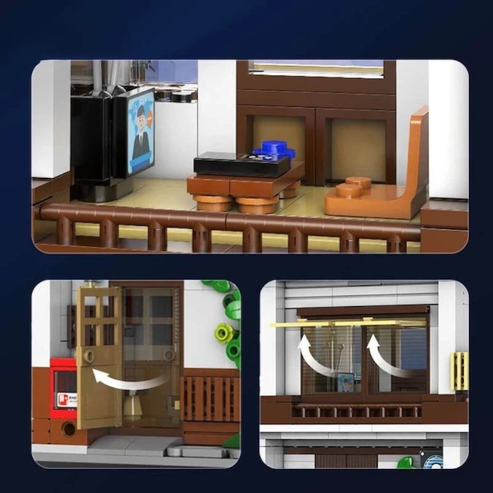 Set de construcție CaDa Japanese Style Canteen (C66014W)