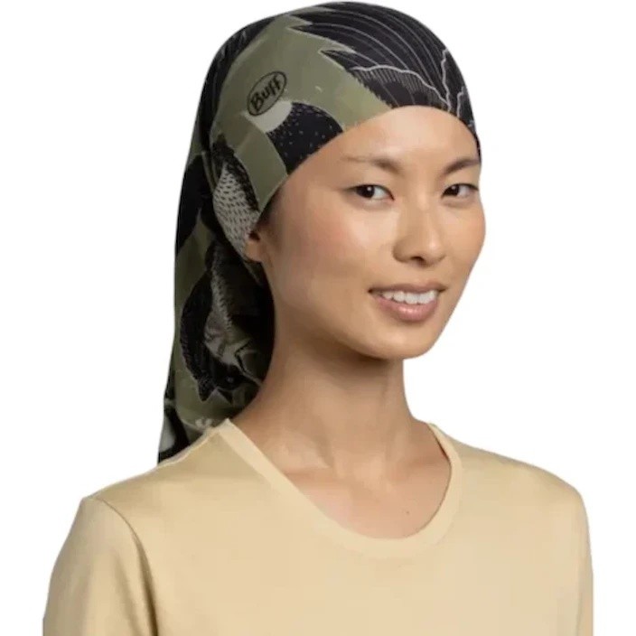 Headwear multifuncțional Buff Coolnet UV Rub Chomp Khaki