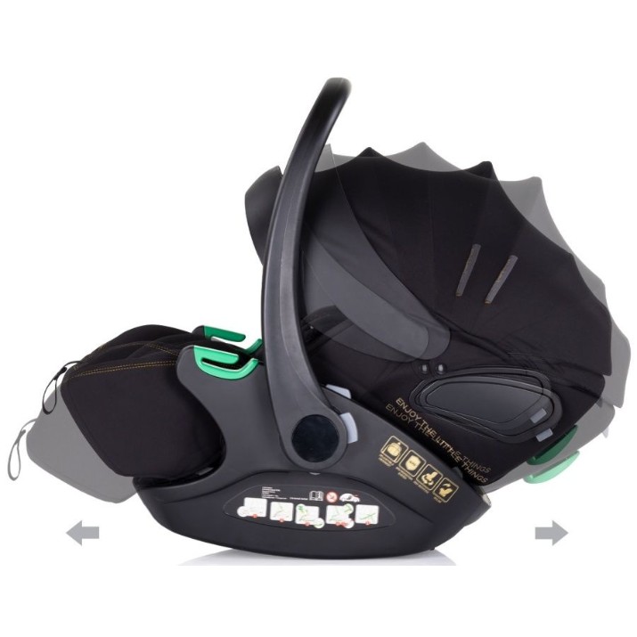 Scaun auto pentru copii Chipolino Winner I-Size 40-87cm Blackberry (STKWN0251BB)