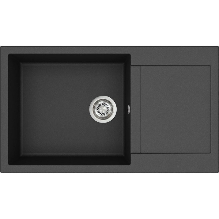 Chiuvetă de bucătărie Aquasanita Helika Tesa SQT104 Black