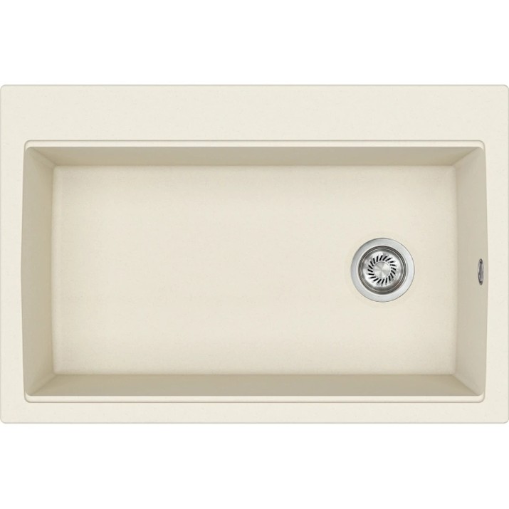 Chiuvetă de bucătărie Aquasanita Helika TQL100  Blanched almond