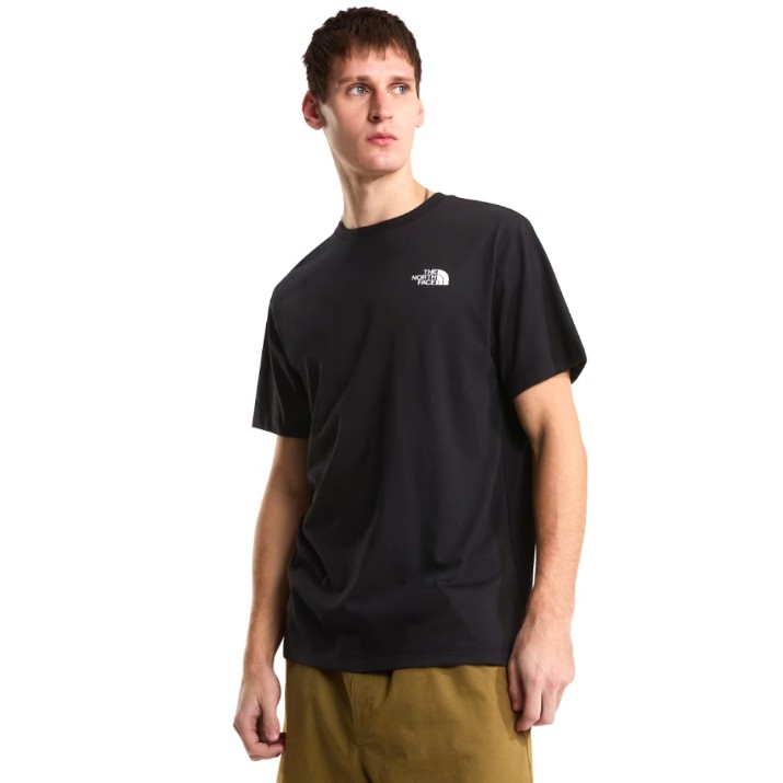 Мужская футболка The North Face Vertical Regular TNF Black, s.S