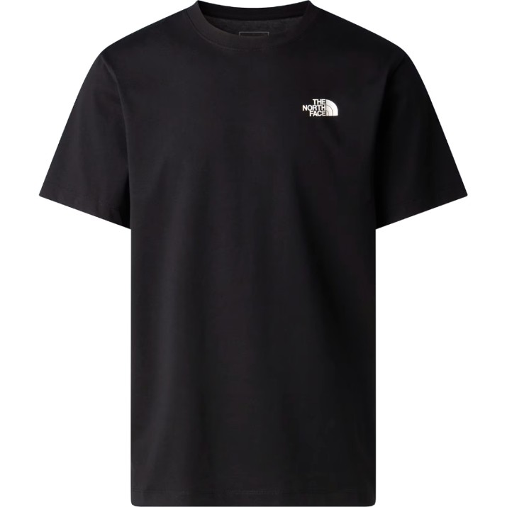 Мужская футболка The North Face Vertical Regular TNF Black, s.S
