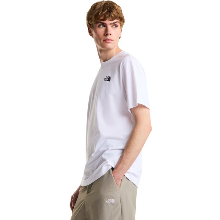 Tricou bărbătesc The North Face Vertical Regular TNF White, s.M