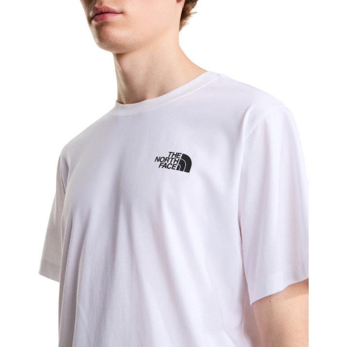 Tricou bărbătesc The North Face Vertical Regular TNF White, s.XL