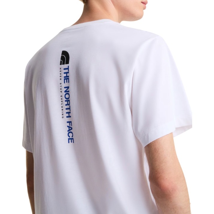 Tricou bărbătesc The North Face Vertical Regular TNF White, s.XL