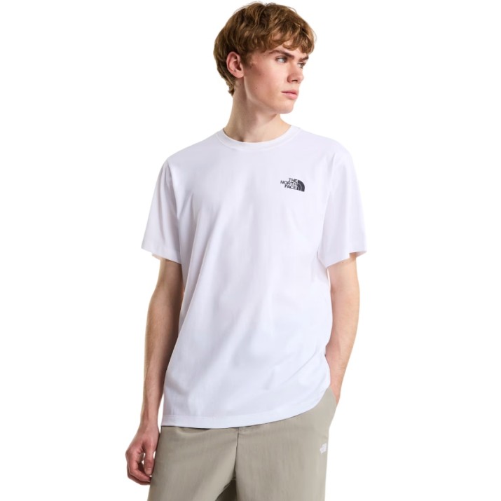 Tricou bărbătesc The North Face Vertical Regular TNF White, s.XXL