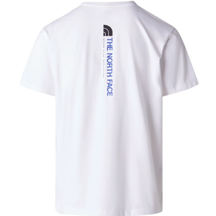 Tricou bărbătesc The North Face Vertical Regular TNF White, s.XXL