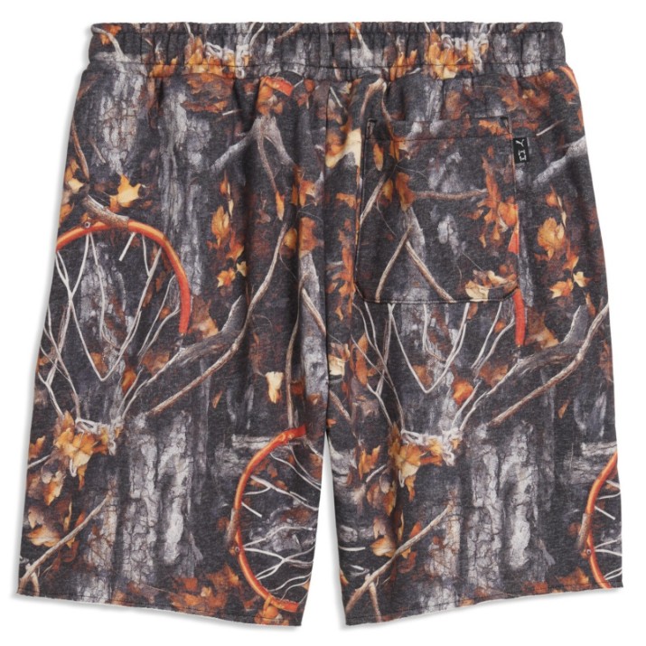 Мужские шорты Puma Dylan Wildcat Printed 6 Chocolate Fondue-Aop, s.M