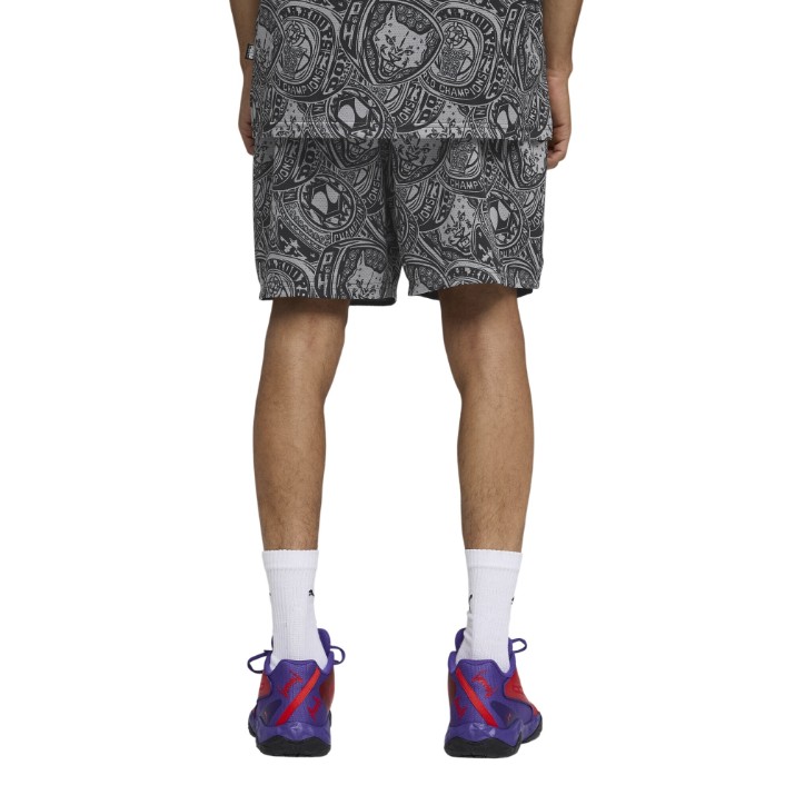 Мужские шорты Puma Flagrant Foul AO6 Puma Black AOP, s.M