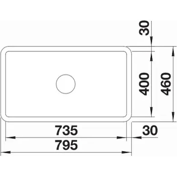 Кухонная мойка Blanco Villae Double Farmhouse 525163