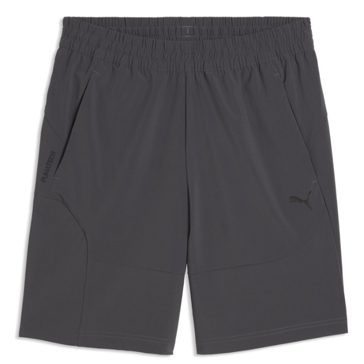 Pantaloni scurți pentru bărbați Puma Pumatech 4-Way Stretch Woven Cargo Moody Gray, s.XL