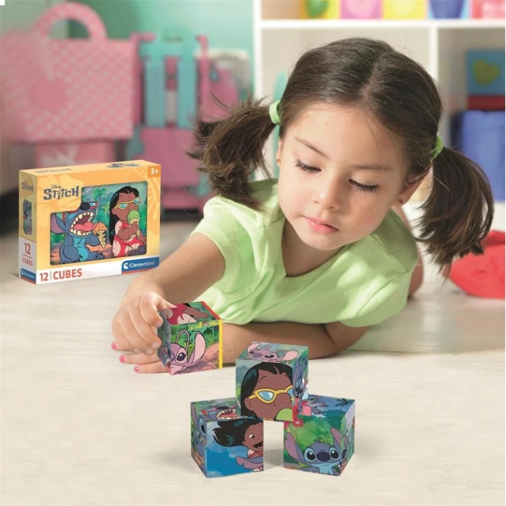 Кубики Clementoni Stitch (41347)