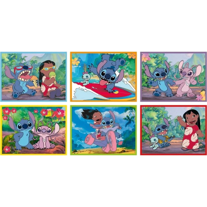 Кубики Clementoni Stitch (41347)