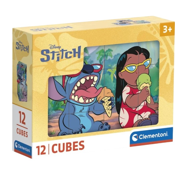 Кубики Clementoni Stitch (41347)