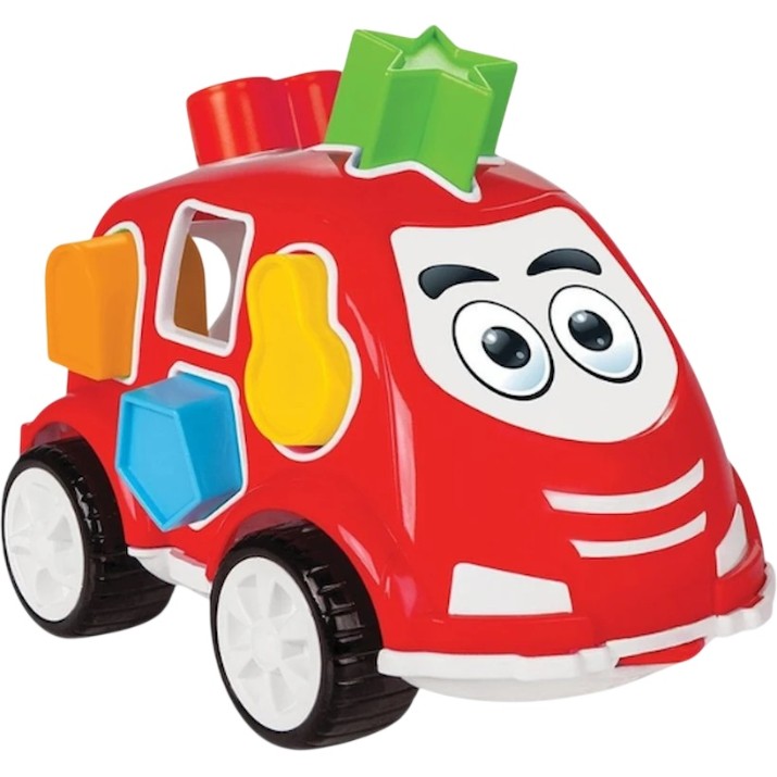Sortator Pilsan Smart Shape Sorter Car Red (03187)