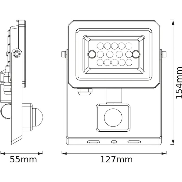 Прожектор Osram 10W LED 4000K (4099854665714)