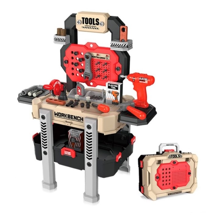 Set de scule pentru copii Chipolino Tool Table 2in1 (DIPK002433TT)