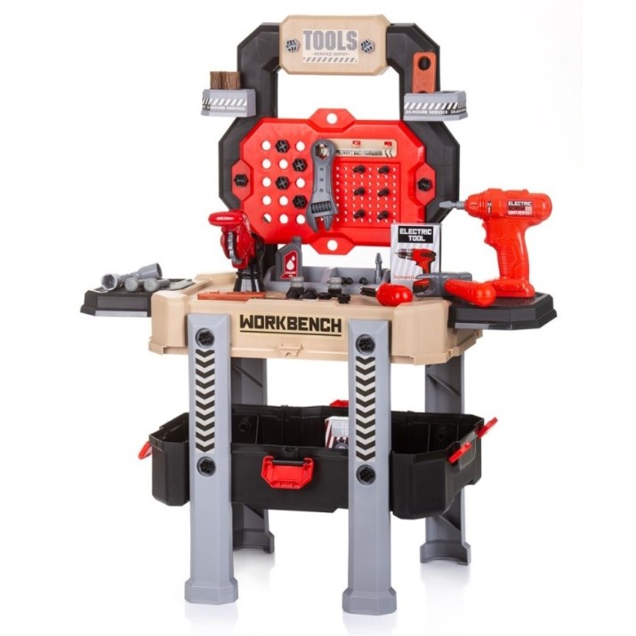 Set de scule pentru copii Chipolino Tool Table 2in1 (DIPK002433TT)