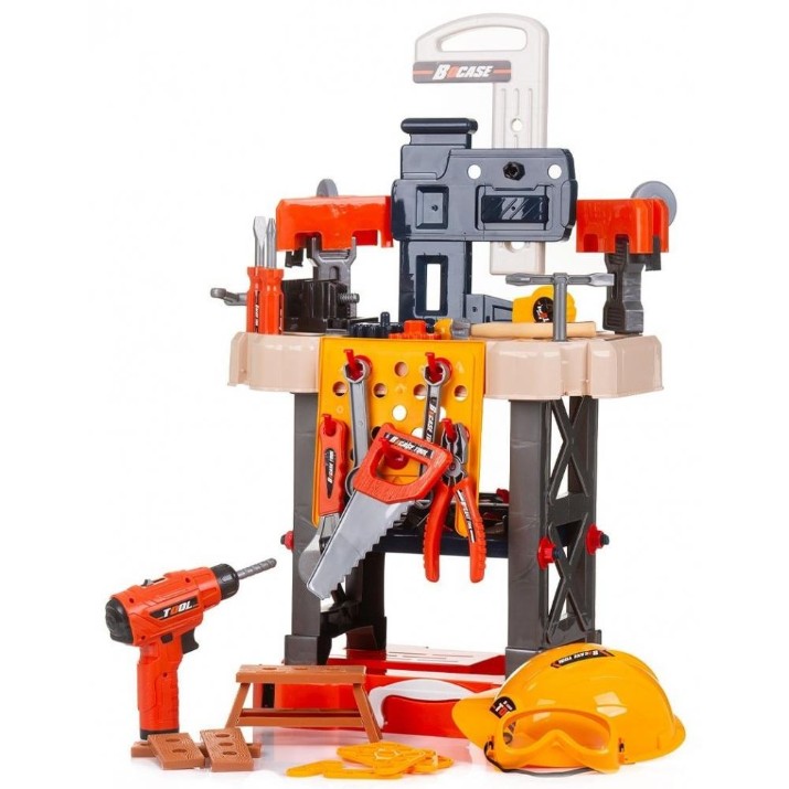 Набор инструментов для детей Chipolino Tool Table 78pcs (DIPK002409WS)