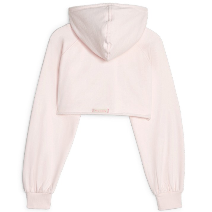 Женская толстовка Puma Lemlem Cropped Longsleeve Frosty Pink, s.S