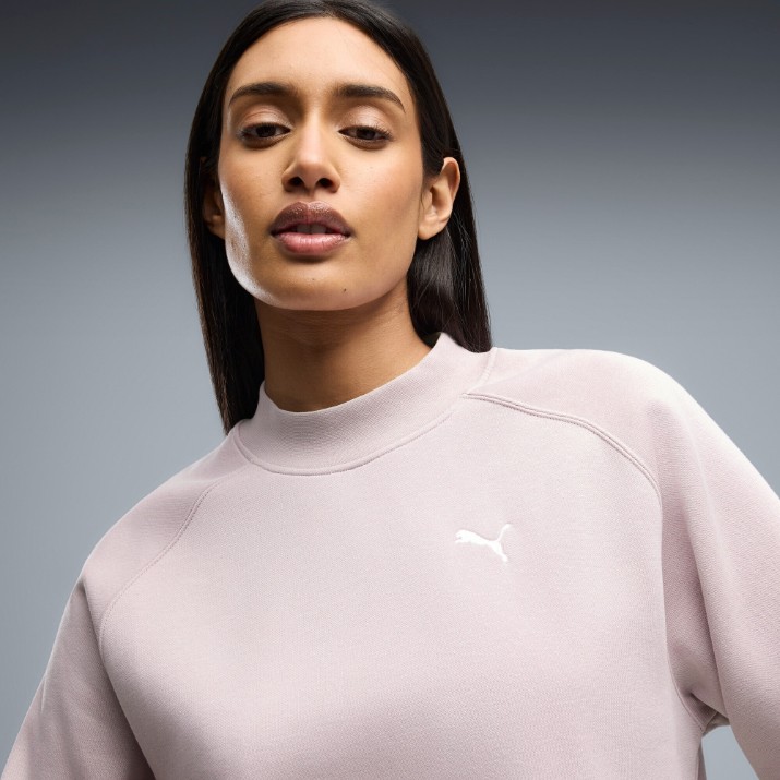 Женский спортивный костюм Puma Loungewear Sweat Suit Comfort Fl Cl Misty Pink, s.XS