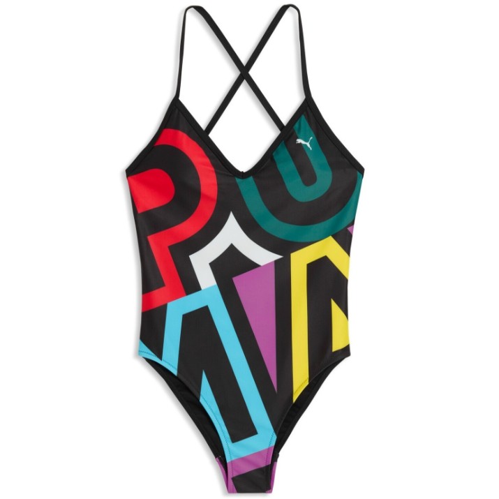Купальник Puma Printed Swimsuit Multi Colour, s.M