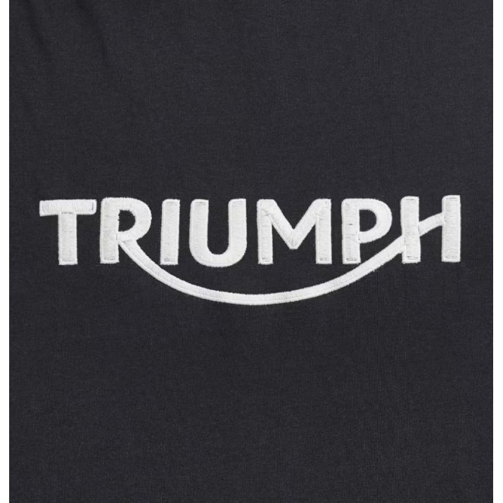 Мужская футболка Triumph Bamburgh Jet Black (MTSS20002-L)