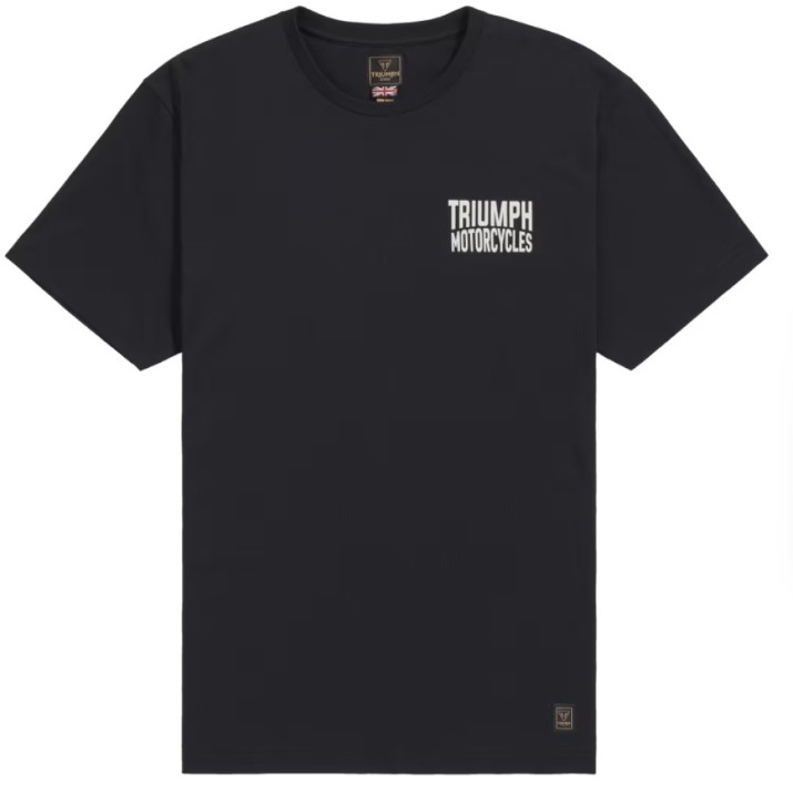 Tricou bărbătesc Triumph Games Tee Black (MTSS26225-XL)