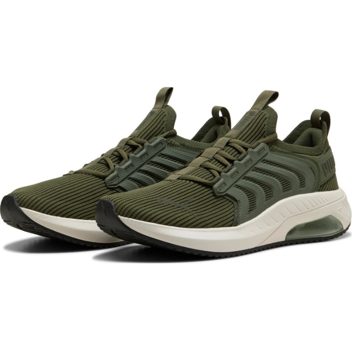 Adidași pentru bărbați Puma Ayro Street Moss Veil/Puma Black/Lime Squeeze, s.44