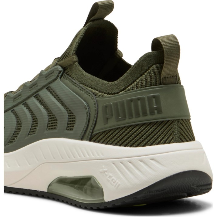 Adidași pentru bărbați Puma Ayro Street Moss Veil/Puma Black/Lime Squeeze, s.44