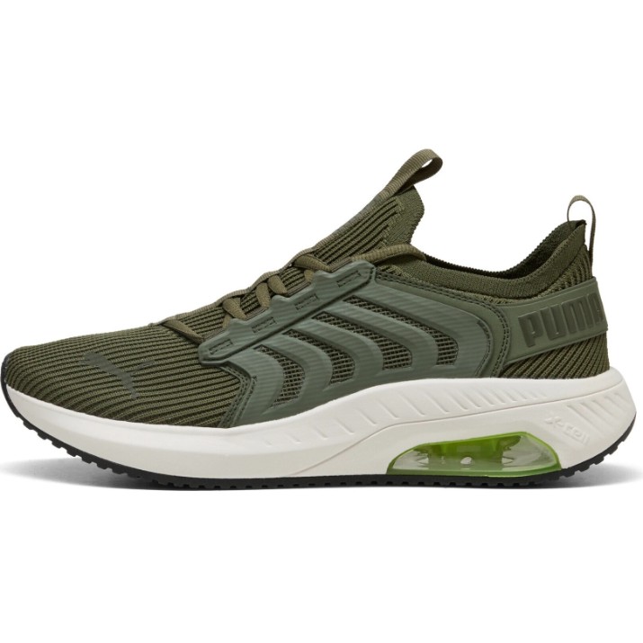 Adidași pentru bărbați Puma Ayro Street Moss Veil/Puma Black/Lime Squeeze, s.47