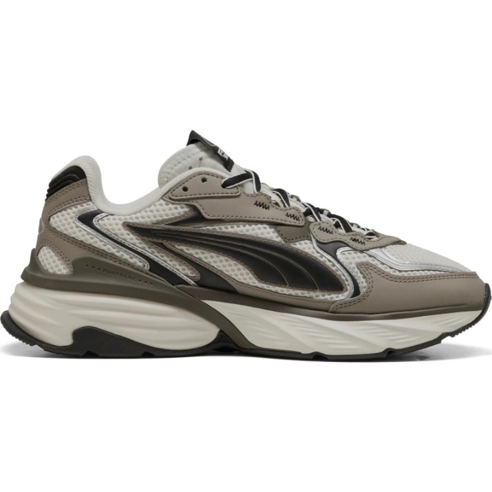 Adidași pentru bărbați Puma Fade Nitro LS Warm White/Mouse Gray, s.47