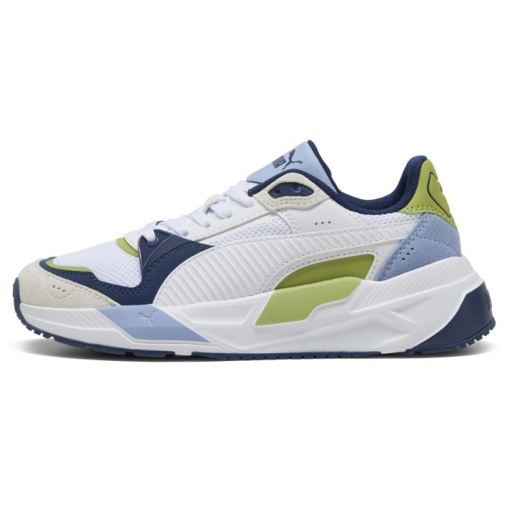 Adidași pentru copii Puma Trinity 2 Puma White/Persian Blue/Wild Fern, s.37
