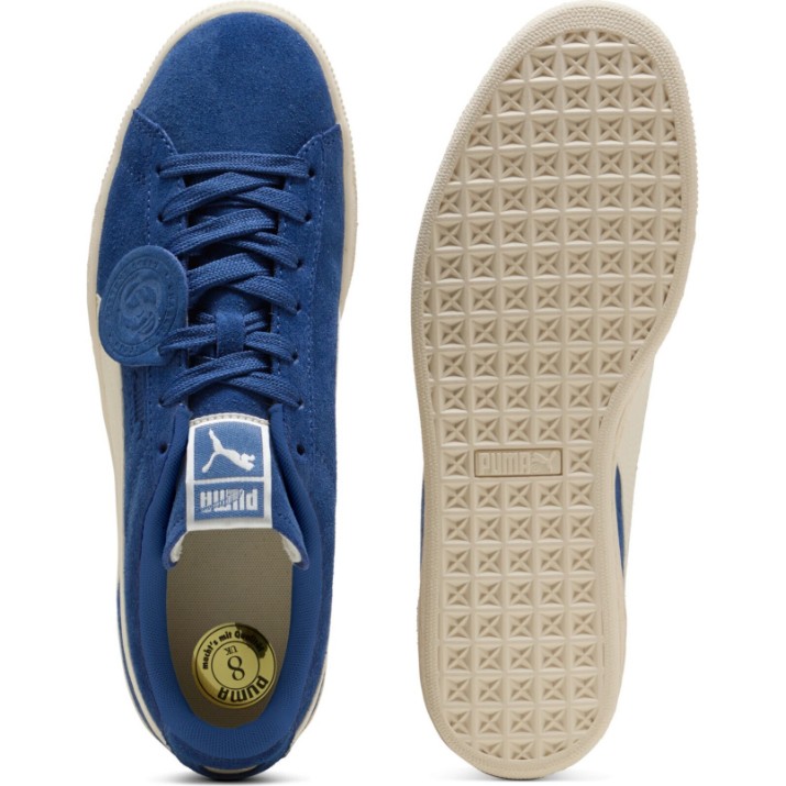 Ghete pentru bărbați Puma Suede Charles F.Stead VI Royal Sapphire/Alpine Snow, s.45