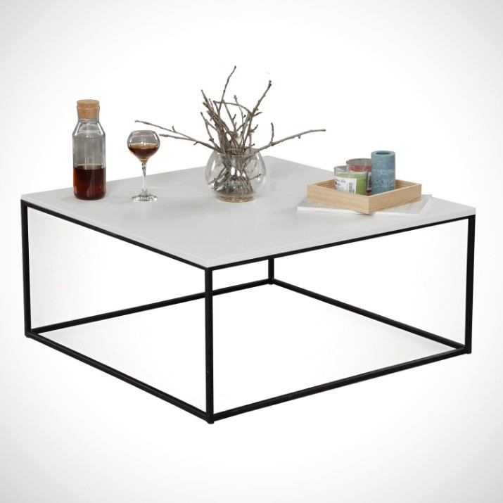 Măsuţă cafea Hanah Home Poly White