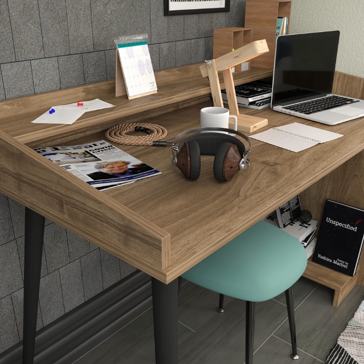 Письменный стол Hanah Home Vanessa Walnut