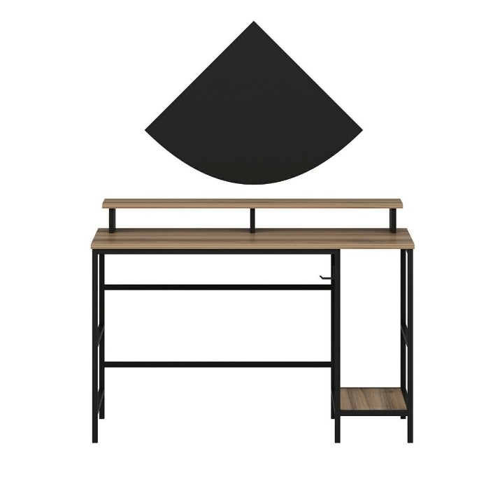 Письменный стол Hanah Home Greta L Dore Black
