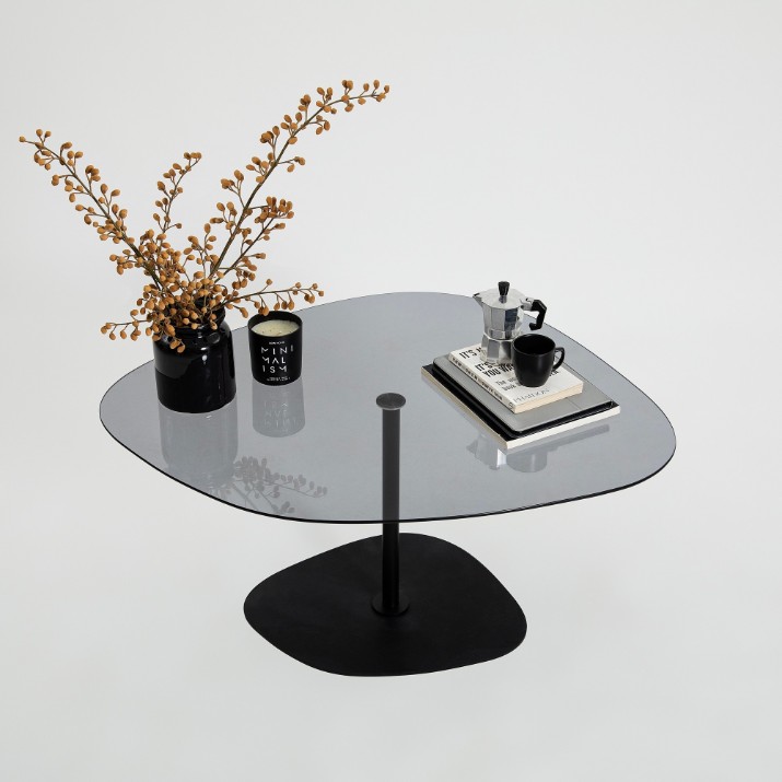 Журнальный столик Hanah Home Soho Dark Grey Black